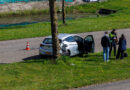 Twee auto’s botsen op Kustendreef, voertuig eindigt tegen boom